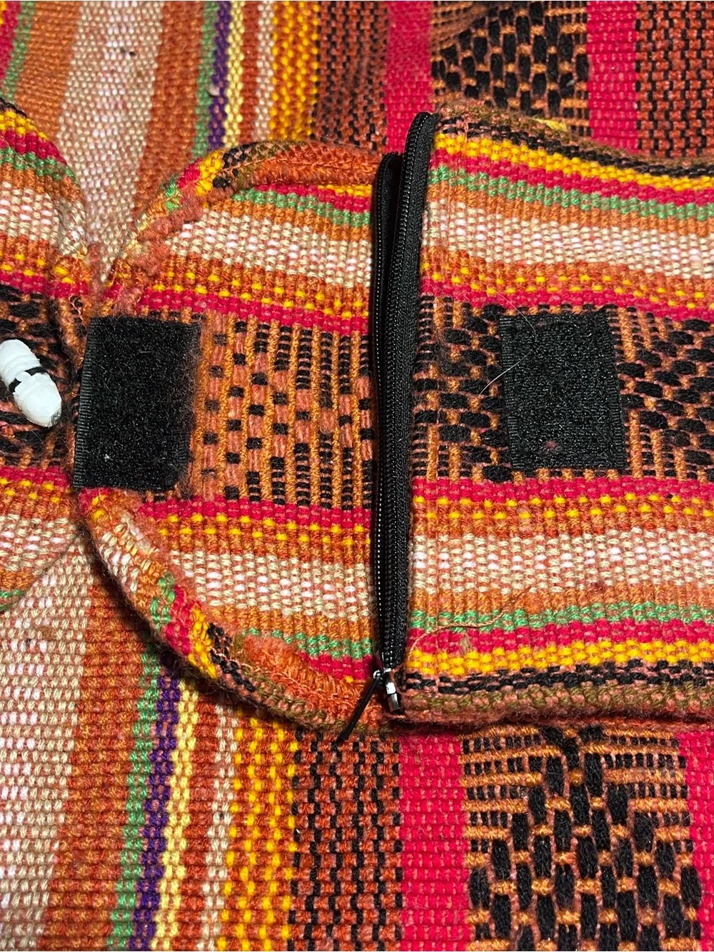 Artesanías Mr. Pinzón Woven Mexican Backpack Boho Multicolor